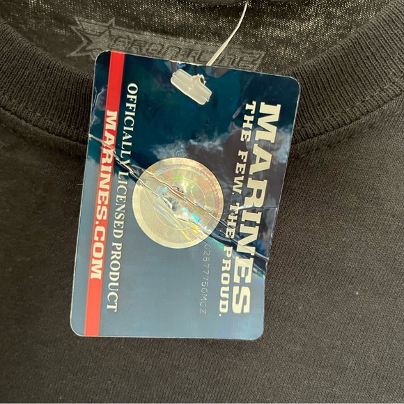 US Marine Corps Embroidered USMC Licensed “My Nephew Is A Marine” T-Shirt NWT - Picture 5 of 5